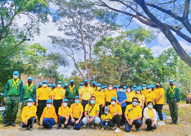 กิจกรรมจิตอาสาปรับเปลี่ยนภูมิทัศน์ ณ ริมธารพานเหล็ก