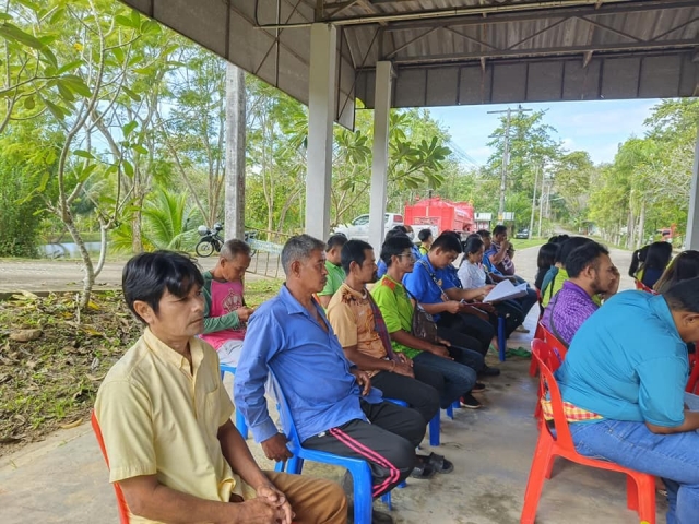 ประชุม และรายงานผลการปฏิบัติงานประจำเดือน การดำเนินการเป็นไปด้วยความเรียบร้อย