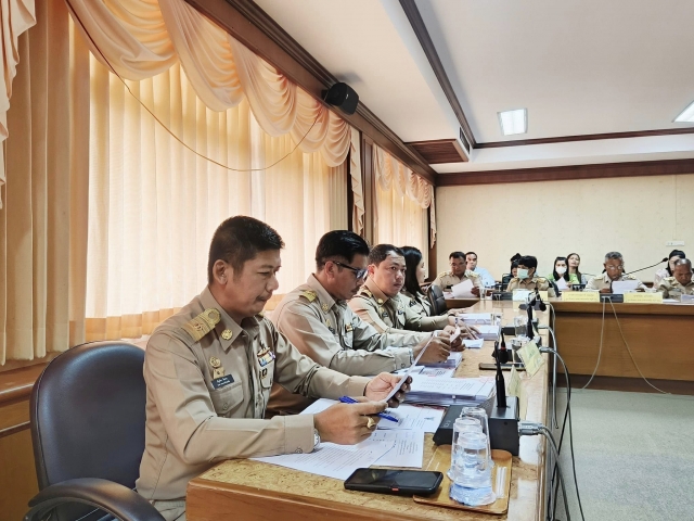 การประชุมสภาองค์การบริหารส่วนตำบลนาท่ามเหนือ สมัยสามัญ สมัยที่ ๓ ประจำปี พ.ศ.๒๕๖๖ ครั้งที่ ๒/๒๕๖๖